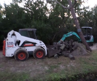 Heavy Landscape Equipment